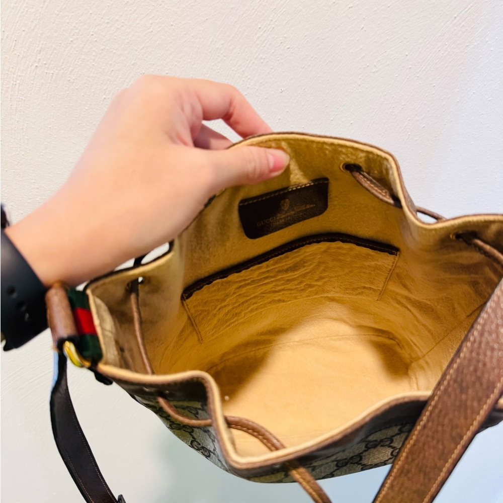 Gucci GG Monogram Bucket Bag Vintage - Picture 10 of 16